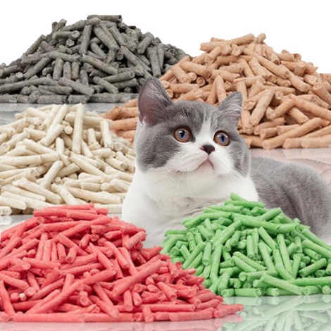 Factory Wholesale Cat litter Odor Control Dust Free 100 Natural Strong Clumping Tofu Cat Litter