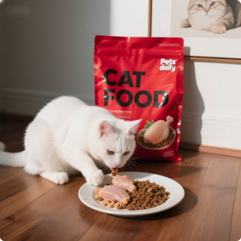 Factory Direct Healthy and Delicious Natural Protein Cat Food Baked Dry Food expanded cat food